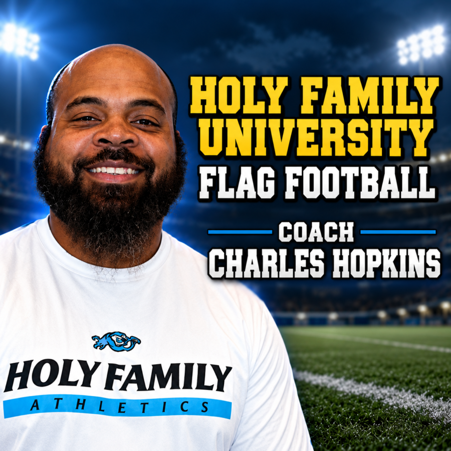 Holy Family University Flag Football – Coach Charles Hopkins